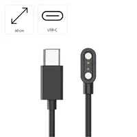 Hama nabíjací kábel pre Hama smart hodinky, magnetický, USB-C, 60 cm, čierny