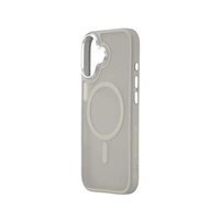 White Diamonds Hybrid Case, kryt pre Apple iPhone 17, magnetický, matný, polopriehľadný pieskový