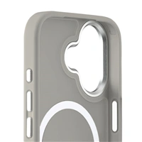 White Diamonds Hybrid Case, kryt pre Apple iPhone 17, magnetický, matný, polopriehľadný pieskový