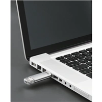 Hama Flash Pen Laeta, USB-C/USB-A 3.1, 256 GB, 40 MB/s, strieborný