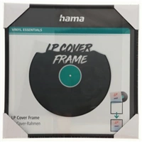 Hama rám na obal gramofónovej platne (LP/vinyl), 31,5x31,5 cm, hliníkový, matný čierny
