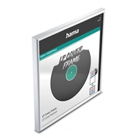 Hama rám na obal gramofónovej platne (LP/vinyl), 31,5x31,5 cm, hliníkový, matný biely