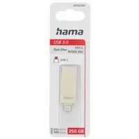 Hama USB flash disk Uni C Rotate Pro, USB-C 3.1, 256 GB, 70 MB/s