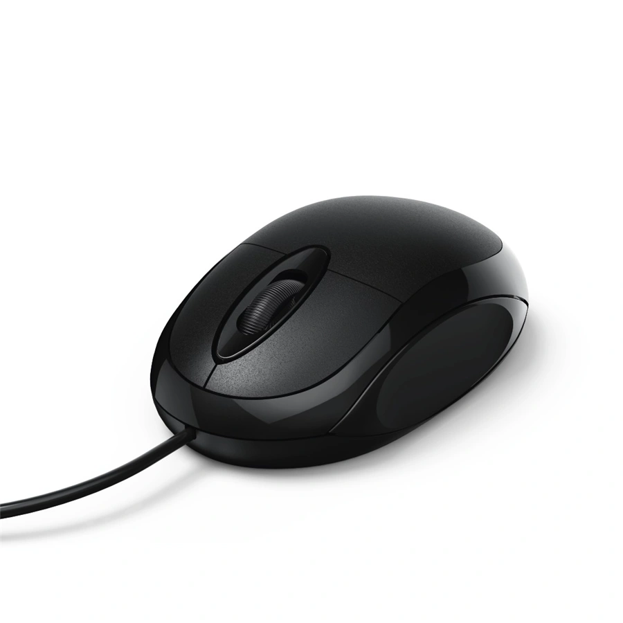 Hama optická káblová myš MC-100, čierna