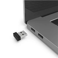 Hama bezdrôtová optická myš MW-600, USB- A/USB-C, čierna