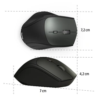 Hama bezdrôtová optická myš MW-600, USB- A/USB-C, čierna