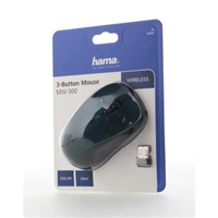 Hama bezdrôtová optická myš MW 300, tichá, modro zelená