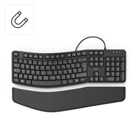 Hama ergonomick klvesnica EKC-400, odnmaten podloka pod zpstie