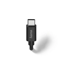 Hama sieťová nabíjačka s káblom, USB typ C (USB-C), 2,4 A, blister