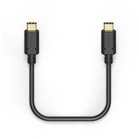 Hama kábel USB-C 2.0 typ C vidlica - C vidlica, 1,5 m, čierny