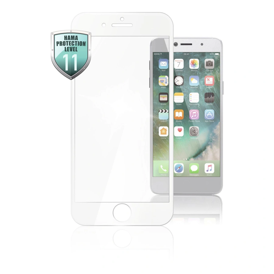 Hama 3D Full-Screen, ochranné sklo na displej pre Apple iPhone 6/6s/7/8/SE 2020, biele