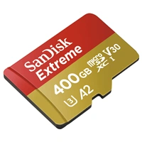 SanDisk Extreme micro SDXC 400 GB 160 MB/s A2 C10 V30  UHS-I U3, adapter