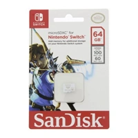 Sandisk Nintendo Switch micro SDXC 64 GB 100 MB/s A1 C10 V30 UHS-1 U3