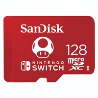 Sandisk Nintendo Switch micro SDXC 128 GB 100 MB/s A1 C10 V30 UHS-1 U3