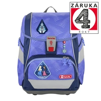 Školská aktovka/ruksak 2V1 pre prváčikov – 6-dielny set, Step by Step Ľadové kráľovstvo, certifikát 