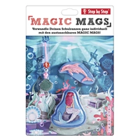 Doplnkový set obrázkov MAGIC MAGS Mermaid k aktovkám GRADE, SPACE, CLOUD, 2v1 a KID