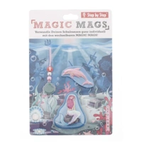 Doplnkov set obrzkov MAGIC MAGS Morsk vla k aktovkm GRADE, SPACE, CLOUD, 2v1 a KID