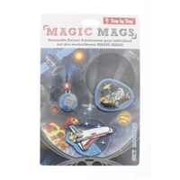 Doplnkový set obrázkov MAGIC MAGS Vesmírna raketa k aktovkám GRADE, SPACE, CLOUD, 2v1 a KID