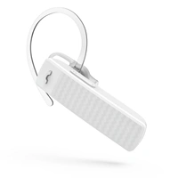 Hama MyVoice1500, mono Bluetooth Headset, pre 2 zariadenia, hlasov asistent (Siri, Google), biely