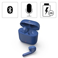 Hama Bluetooth slúchadlá Freedom Light, kôstky, nabíjacie puzdro, modré