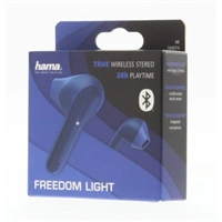 Hama Bluetooth slúchadlá Freedom Light, kôstky, nabíjacie puzdro, modré