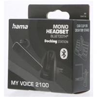 MyVoice2100, mono BT Headset, pre 2 zariadenia, hlas. asistent (Siri, Google)