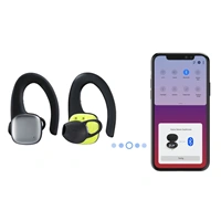 Hama Bluetooth slúchadlá Spirit Athletics s klipom, kôstky, nabíjacie puzdro, čierne