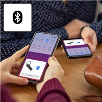 Hama MyVoice1500, Bluetooth Headset mono, pre 2 zariadenia, hlasov asistent (Siri, Google), ierny
