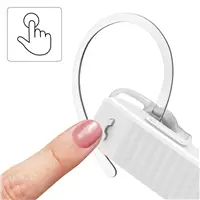 Hama MyVoice1500, Bluetooth headset mono, pre 2 zariadenia, Siri, Google Ass., biely