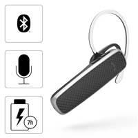 Hama MyVoice700, Bluetooth Headset mono, pre 2 zariadenia, hlasov asistent (Siri, Google)