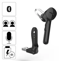 Hama MyVoice1300, Bluetooth headset mono, pre 2 zariadenia, Siri, Google Ass., nabíjacia stanica