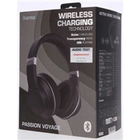 Hama Bluetooth slúchadlá Passion Voyage, uzavreté, ANC, Qi