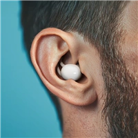 Hama Bluetooth slúchadla Spirit Calm, štuple, ergonomické na spanie, biela/šedá