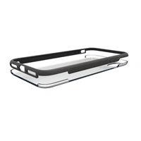 Hama Frame Cover for Apple iPhone X/Xs, transparent/grey
