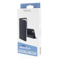 Hama Guard Pro Booklet for Apple iPhone 5/5s/SE, black