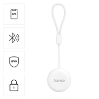 Hama lokalizačný čip, Bluetooth lokátor pre Android Find My Device, set 2 ks