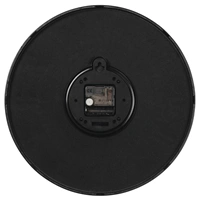 Hama Black Digits, nástenné hodiny, 3D číslice, priemer 35 cm, tichý chod