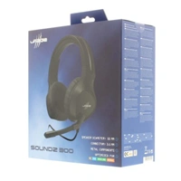 uRage gamingov headset SoundZ 300, ierny