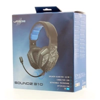 uRage USB gamingov headset SoundZ 310, ern (rozbalen)
