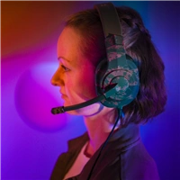 uRage gamingov headset SoundZ 330, zeleno-ierny (znovn)