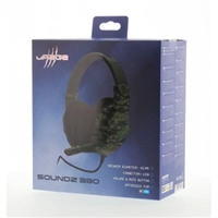 uRage gamingov headset SoundZ 330, zeleno-ierny (znovn)