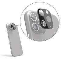 Hama ochranné sklo na fotoaparát pre Apple iPhone 11 Pro/11 Pro Max, čierne