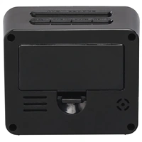 Hama Cube, digitálny budík, riadený rádiovým signálom, čierny