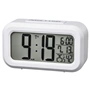 Hama RC 660, digitálny budík, riadený rádiovým signálom, biely