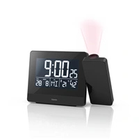 Hama Plus Charge, budík s projekciou času a USB konektorom pre nabíjanie mobilu
