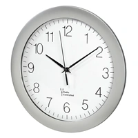 Hama nástenné hodiny, riadené rádiovým signálom, priemer 30 cm - NÁHRADA POD OBJ. Č. 185872