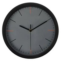Hama MaxR, nástenné hodiny, priemer 25 cm, tichý chod, šedé