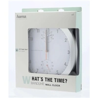 Hama nstenn hodiny, riaden rdiovm signlom, s analgovm teplomerom/vlhkomerom, priemer 30 cm