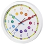 Hama Easy Learning, detské nástenné hodiny, priemer 30 cm, tichý chod