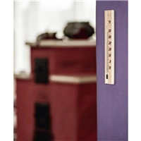 Hama analógový teplomer, vnútorný, drevený, 20 cm